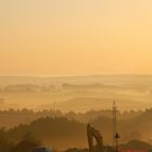 Sonnenaufgang nahe der Wüste