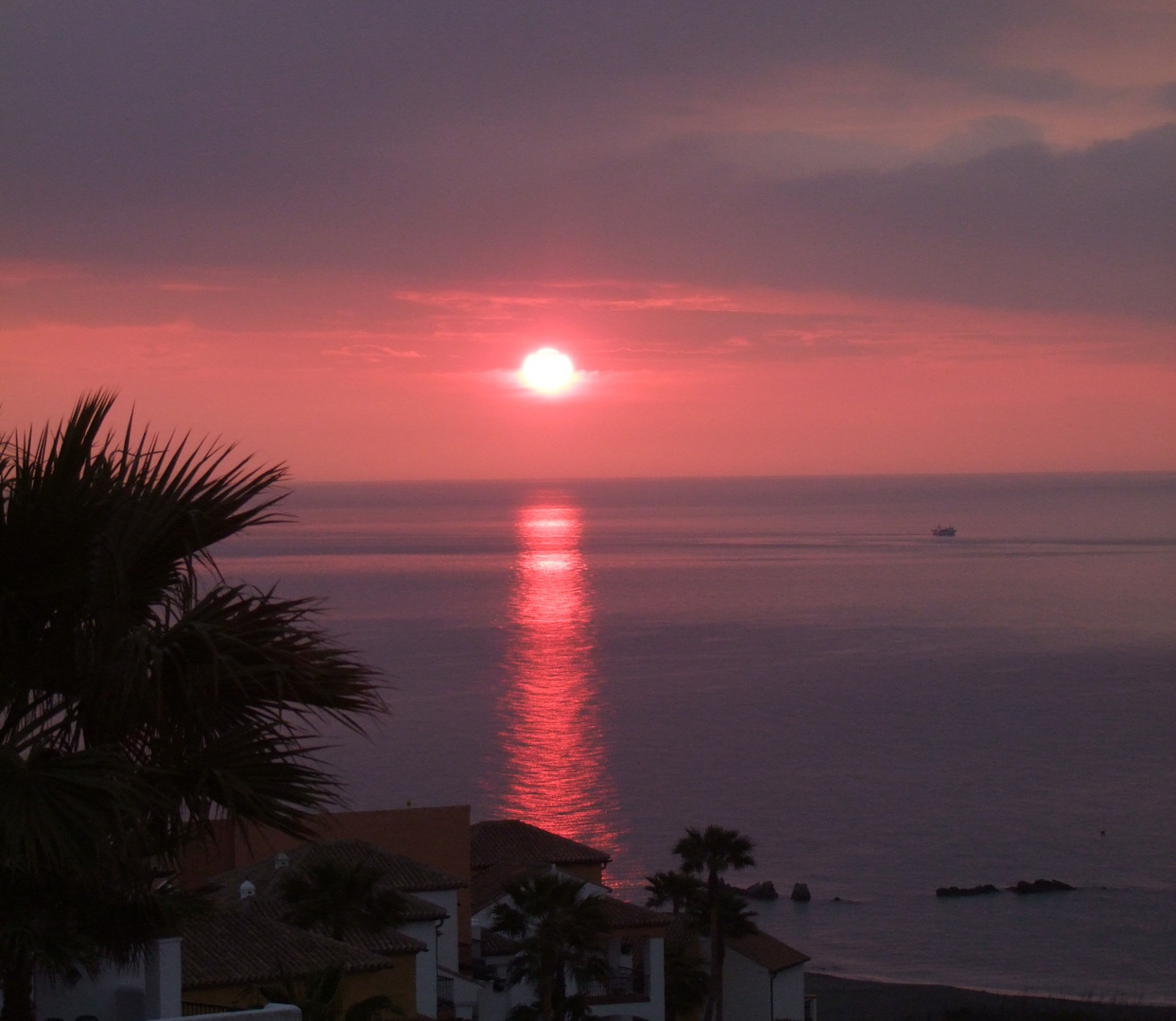 Sonnenaufgang nahe Gibraltar