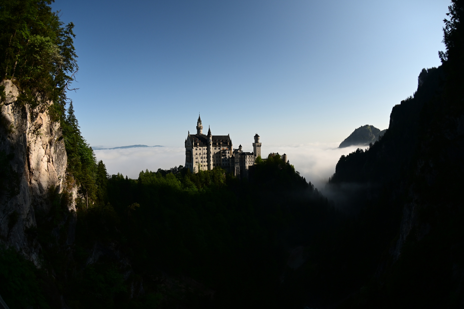 Sonnenaufgang Neuschwanstein