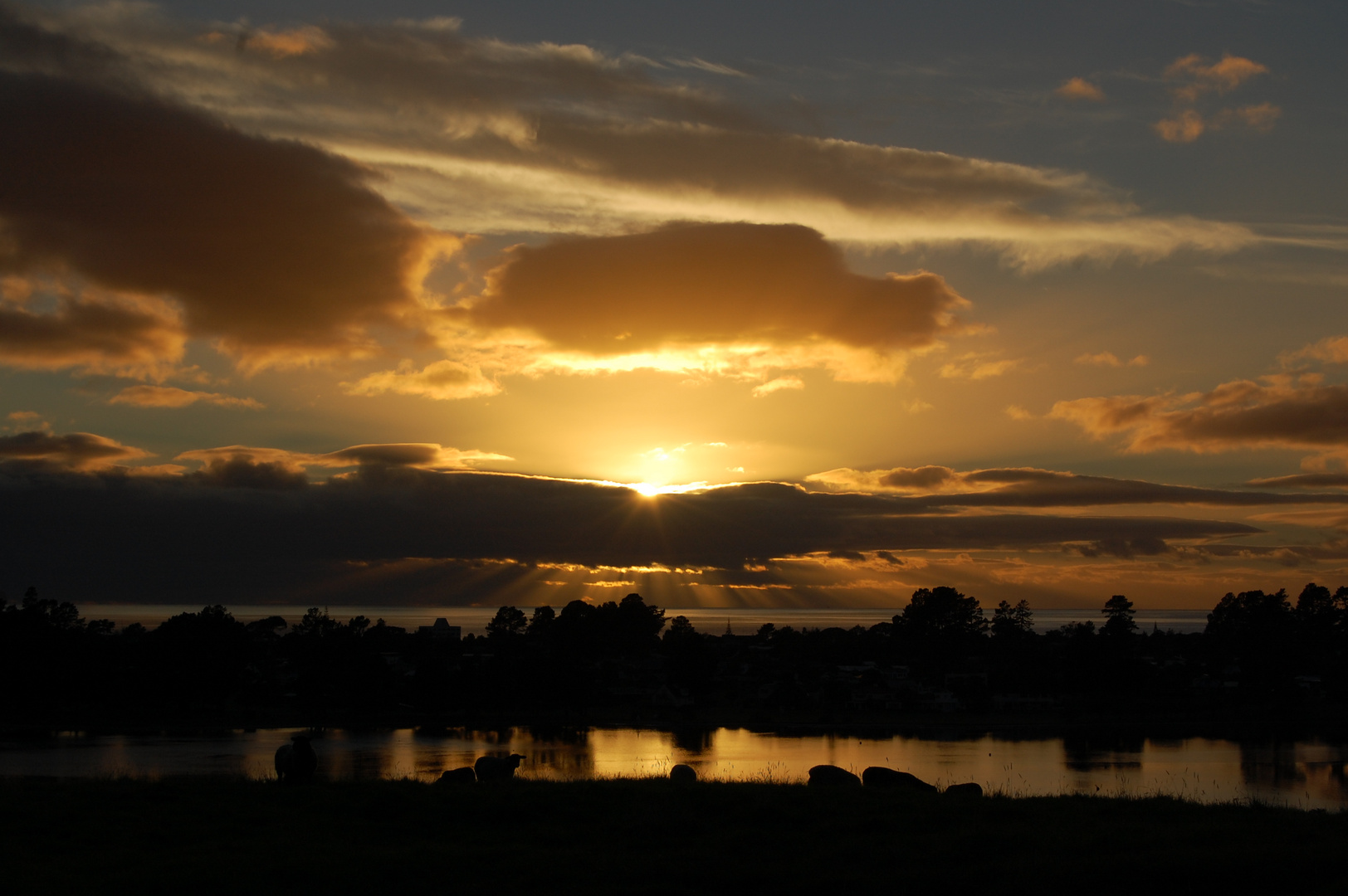 Sonnenaufgang - Neuseeland