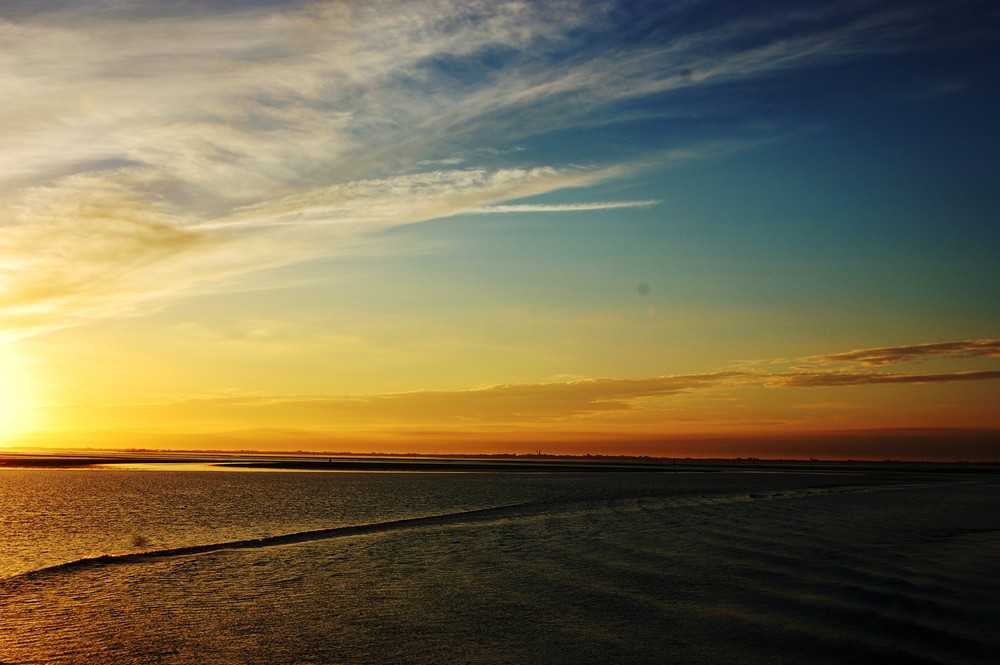 Sonnenaufgang Nordsee