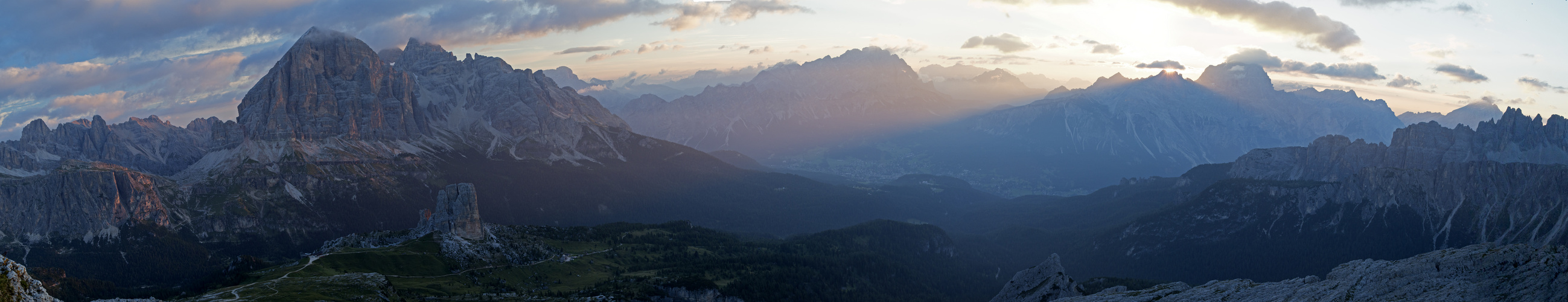 Sonnenaufgang Nuvolau