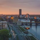 Sonnenaufgang Oberbaumbrücke