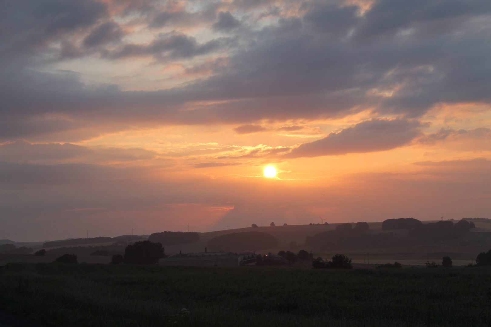 sonnenaufgang oberbobritzsch