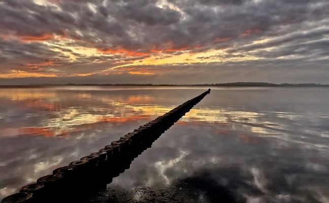 Sonnenaufgang ohne Sonne