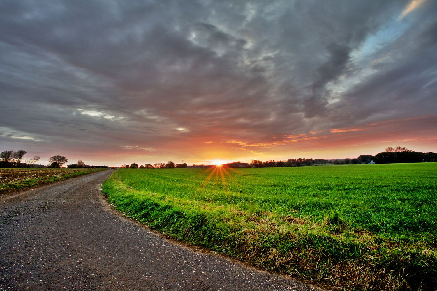 Sonnenaufgang Oktober 2011