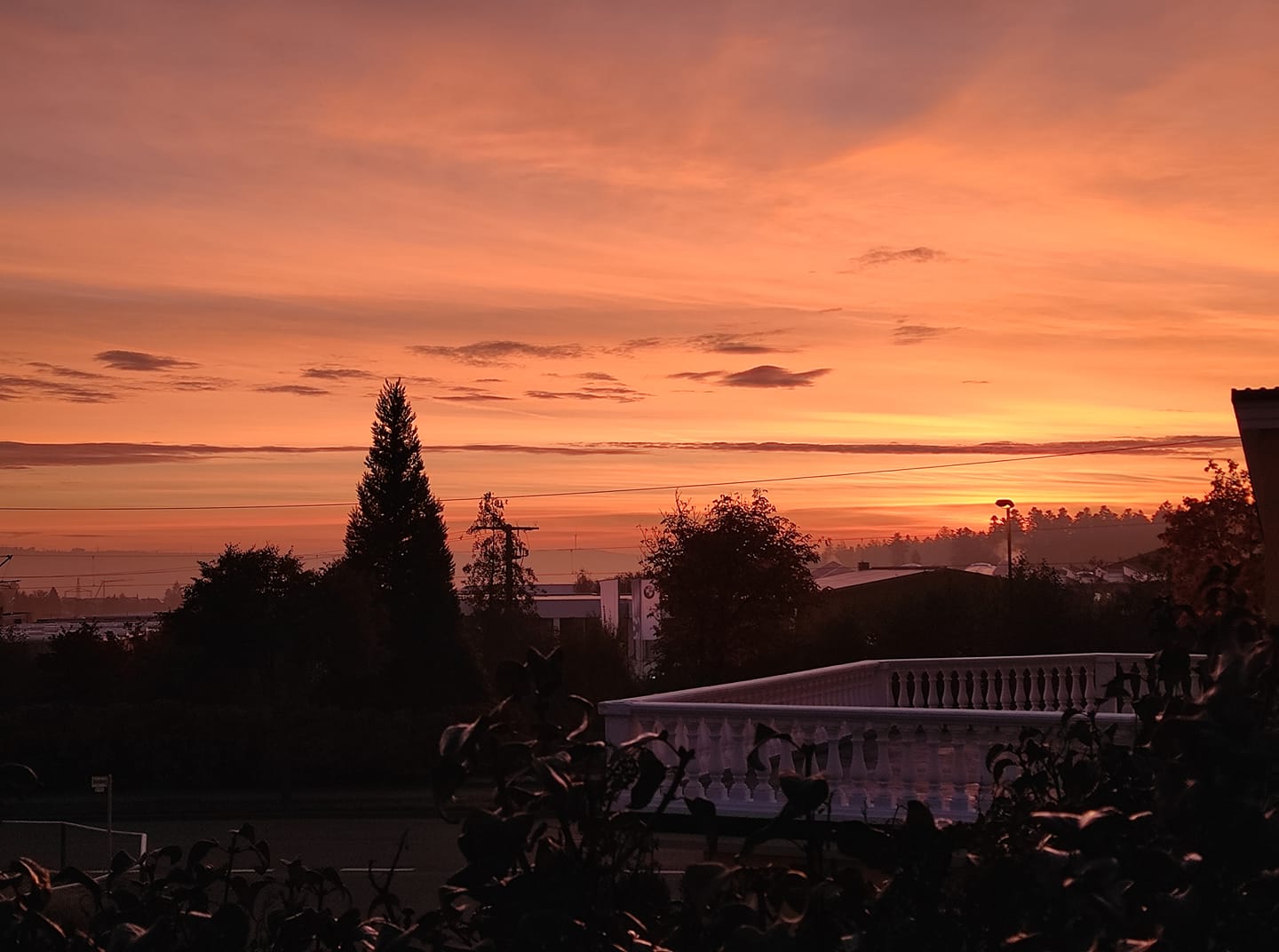 Sonnenaufgang Oktober 2020