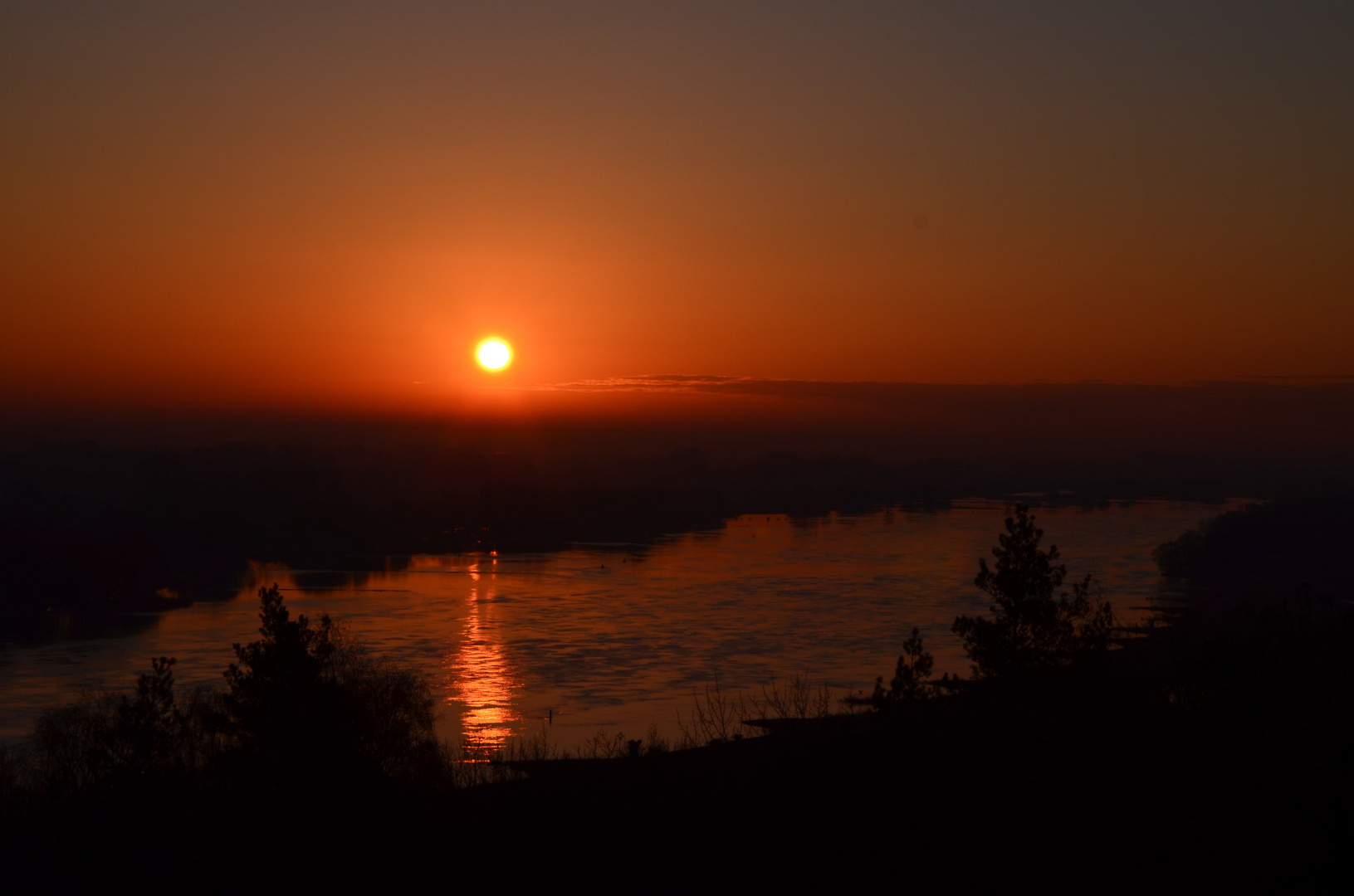 Sonnenaufgang - Ostersonntag 08.04.2012