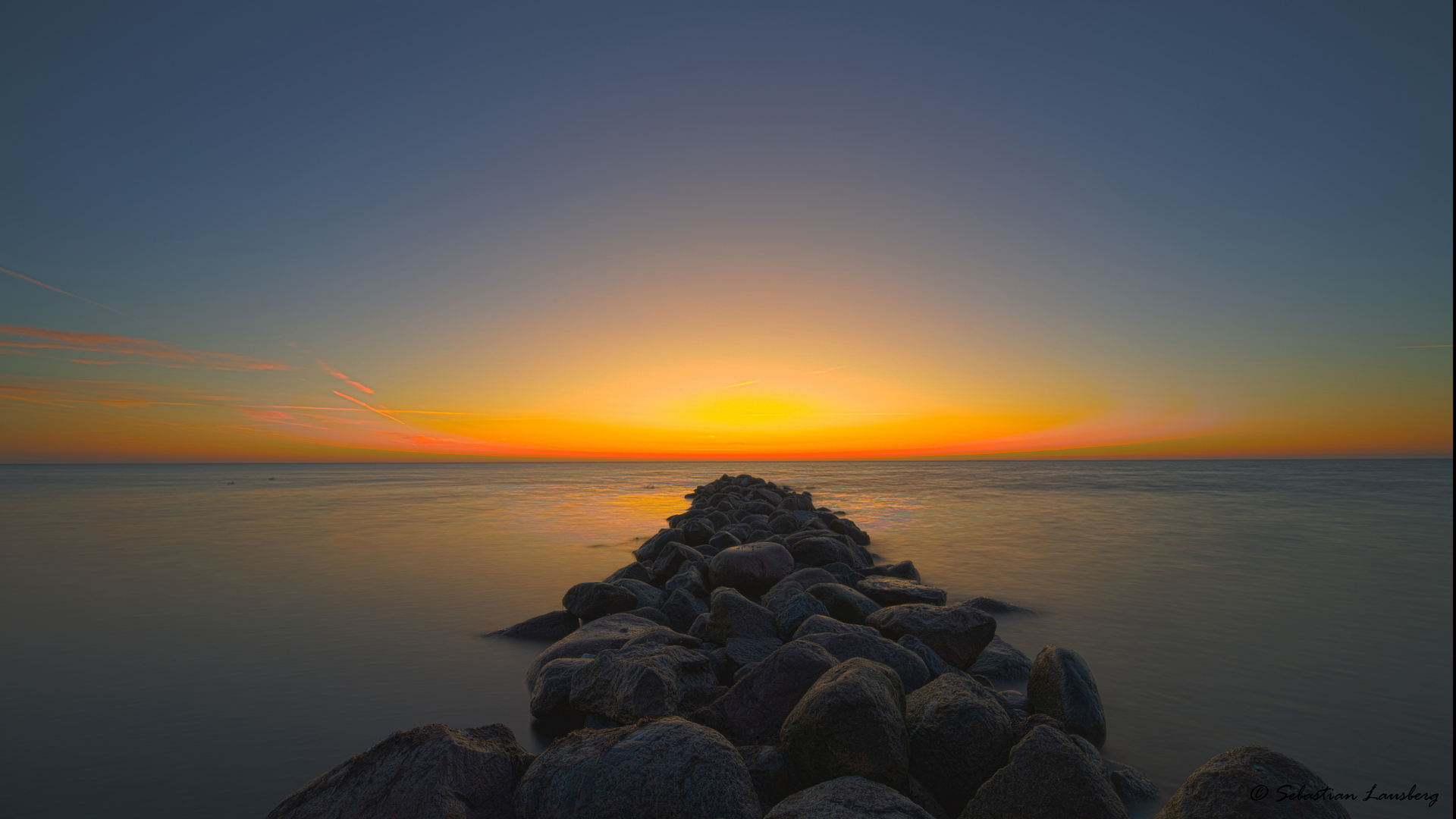 Sonnenaufgang Ostsee Dahme 16:9