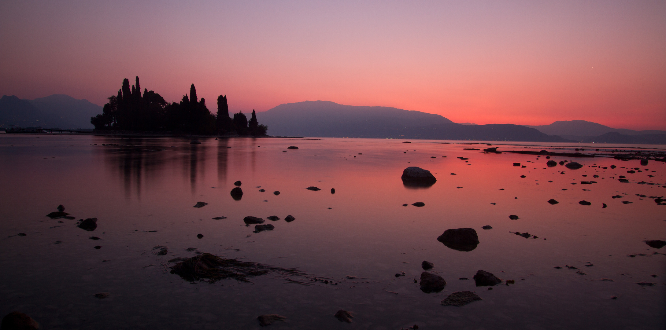 Sonnenaufgang Ostufer Gardasee