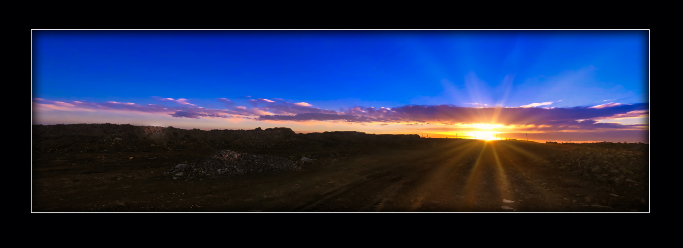 Sonnenaufgang Panorama