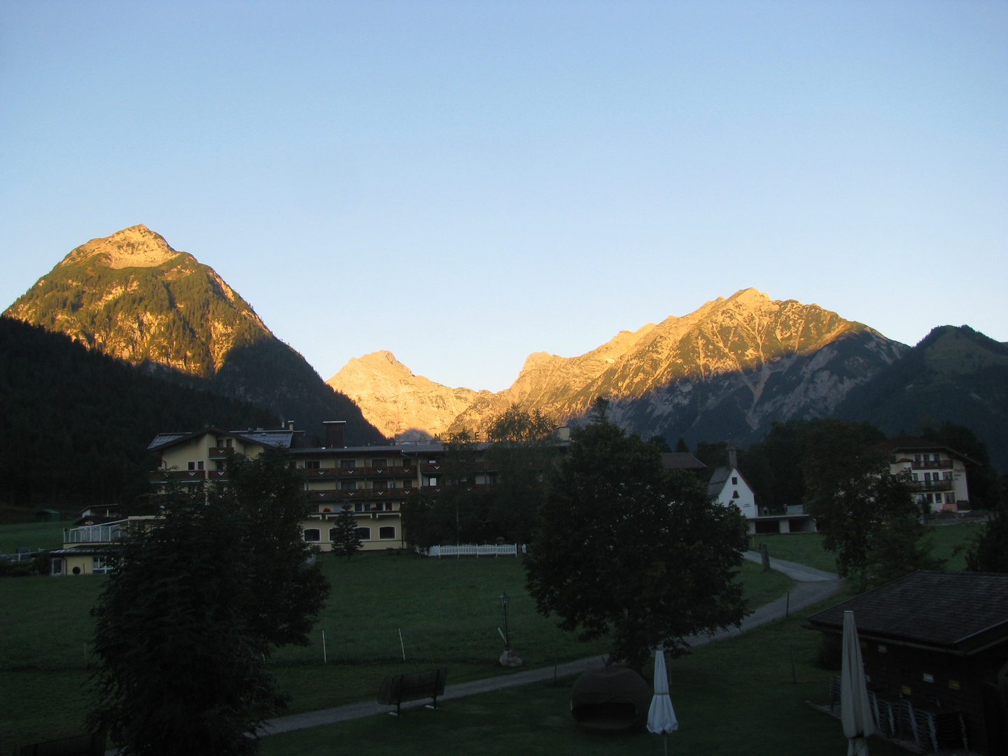 Sonnenaufgang Pertisau Karwendel