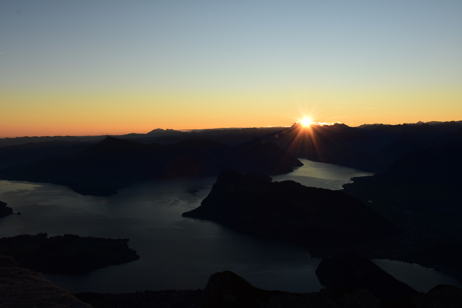 Sonnenaufgang Pilatus
