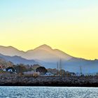 Sonnenaufgang "Port De Andratx / Mallorca" vom Boot aus geschossen