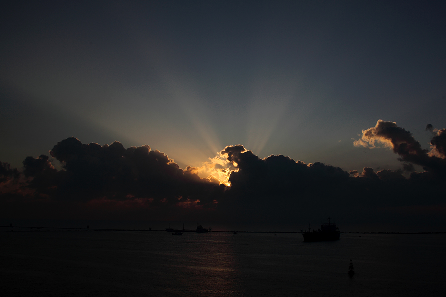 Sonnenaufgang, Port Said