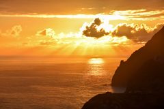 Sonnenaufgang Porto da Cruz, Madeira