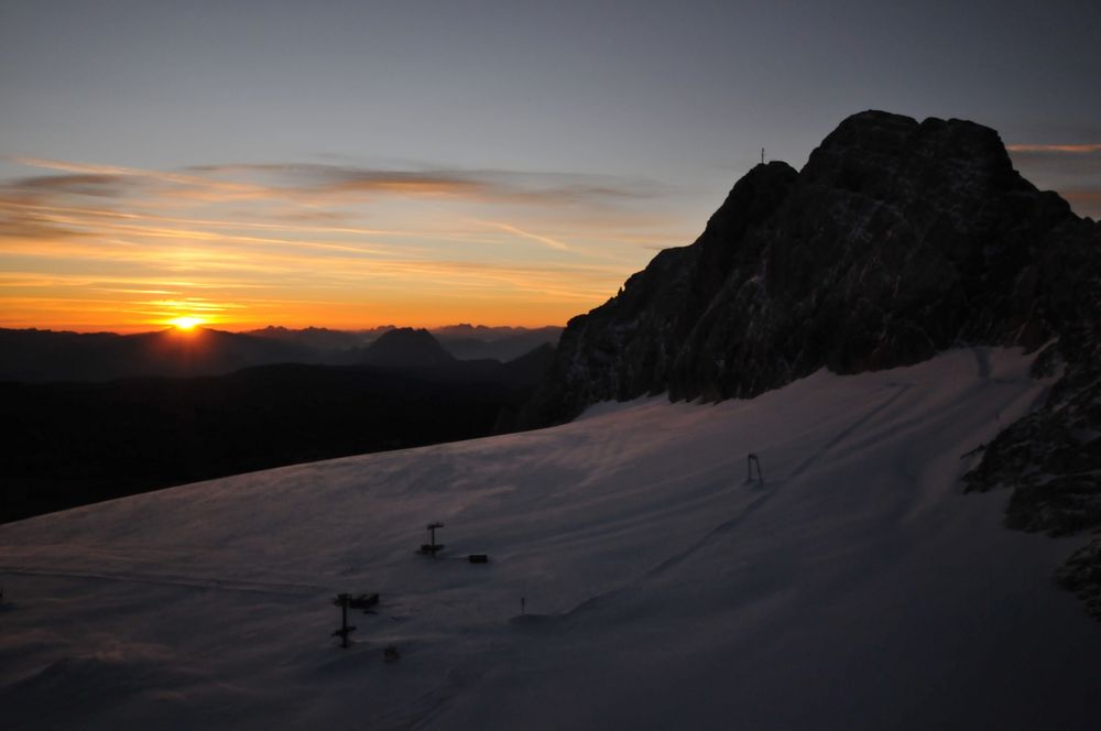 Sonnenaufgang Ramsau / Dachstein