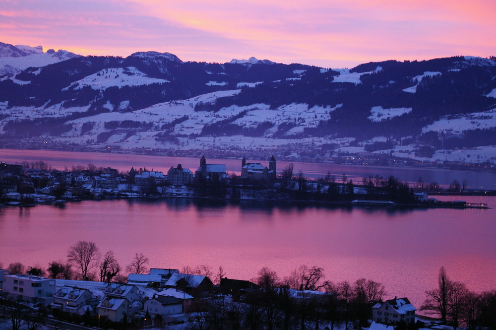 Sonnenaufgang Rapperswil