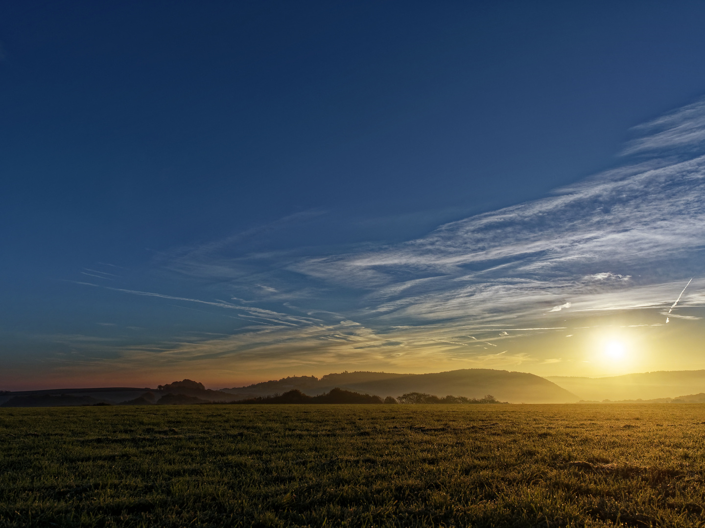 Sonnenaufgang rechts