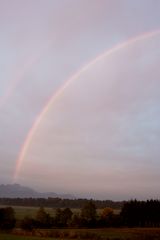 Sonnenaufgang - Regen - Regenbogen / 3