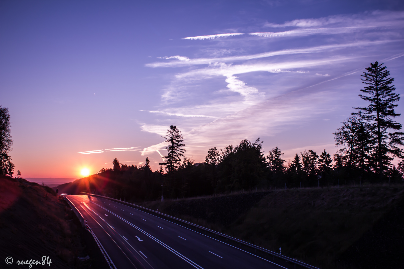 Sonnenaufgang Rödental