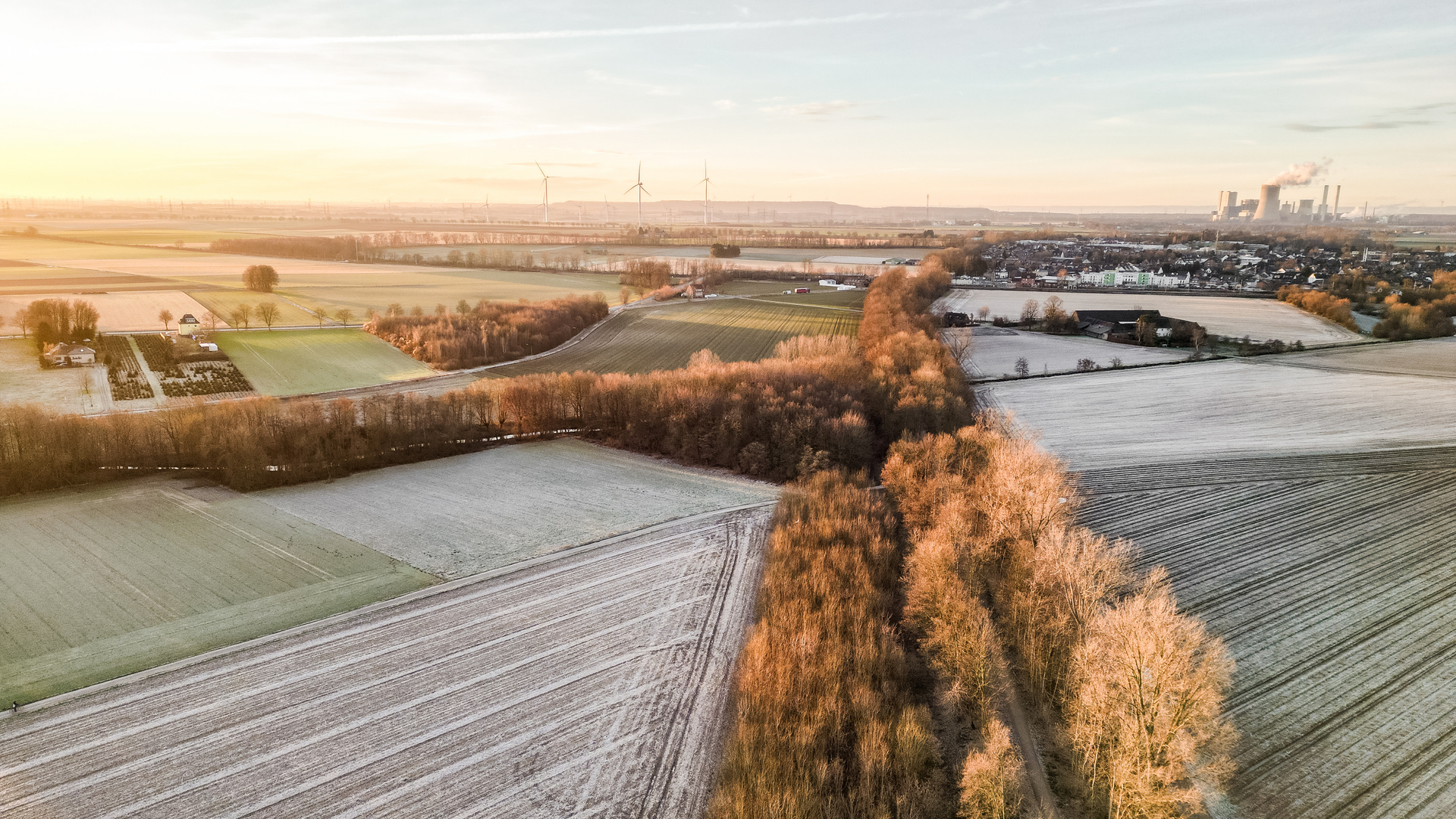 Sonnenaufgang Rommerskirchen