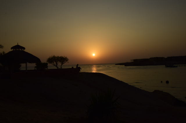 Sonnenaufgang rotes Meer 