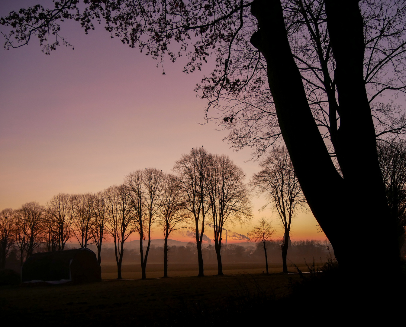 Sonnenaufgang Ruhrgebiet