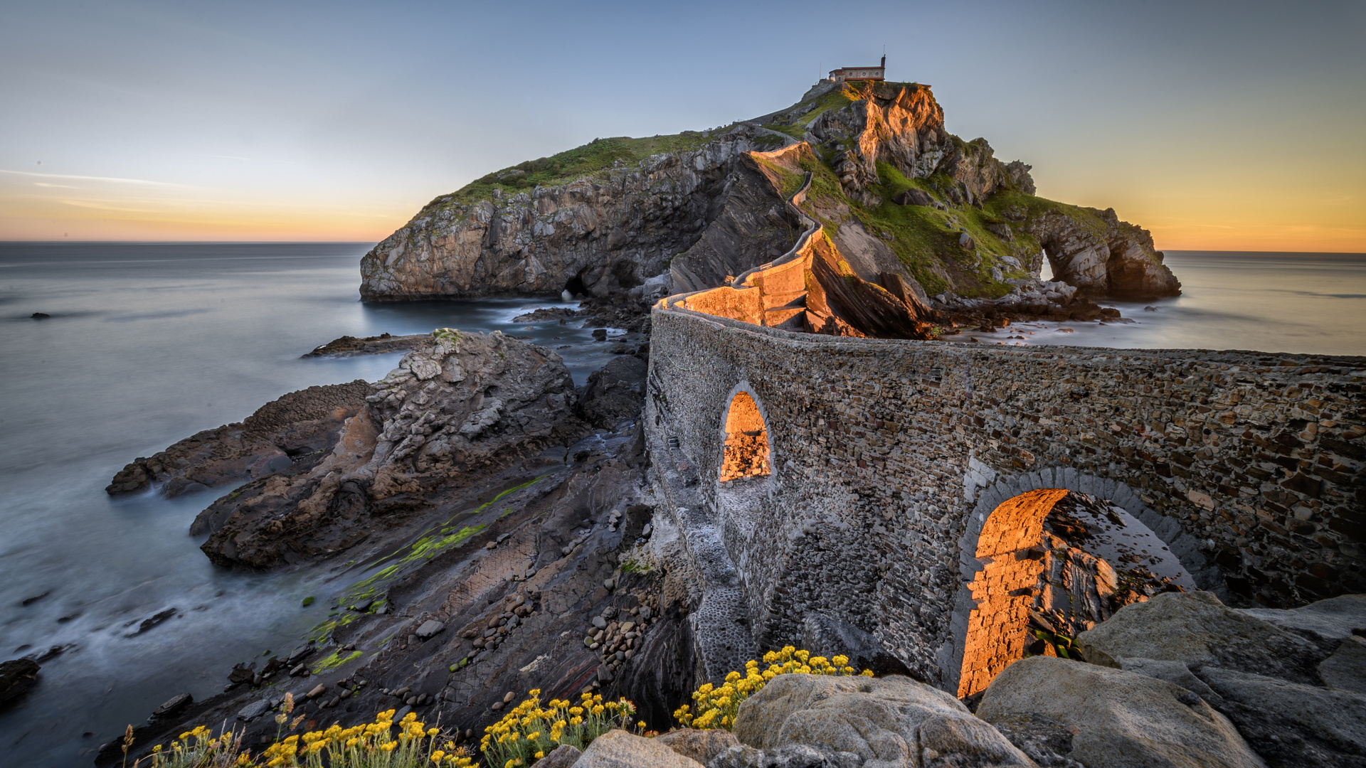 Sonnenaufgang - San Juan de Gaztelugatxe (Spanien/Nähe Bilbao)