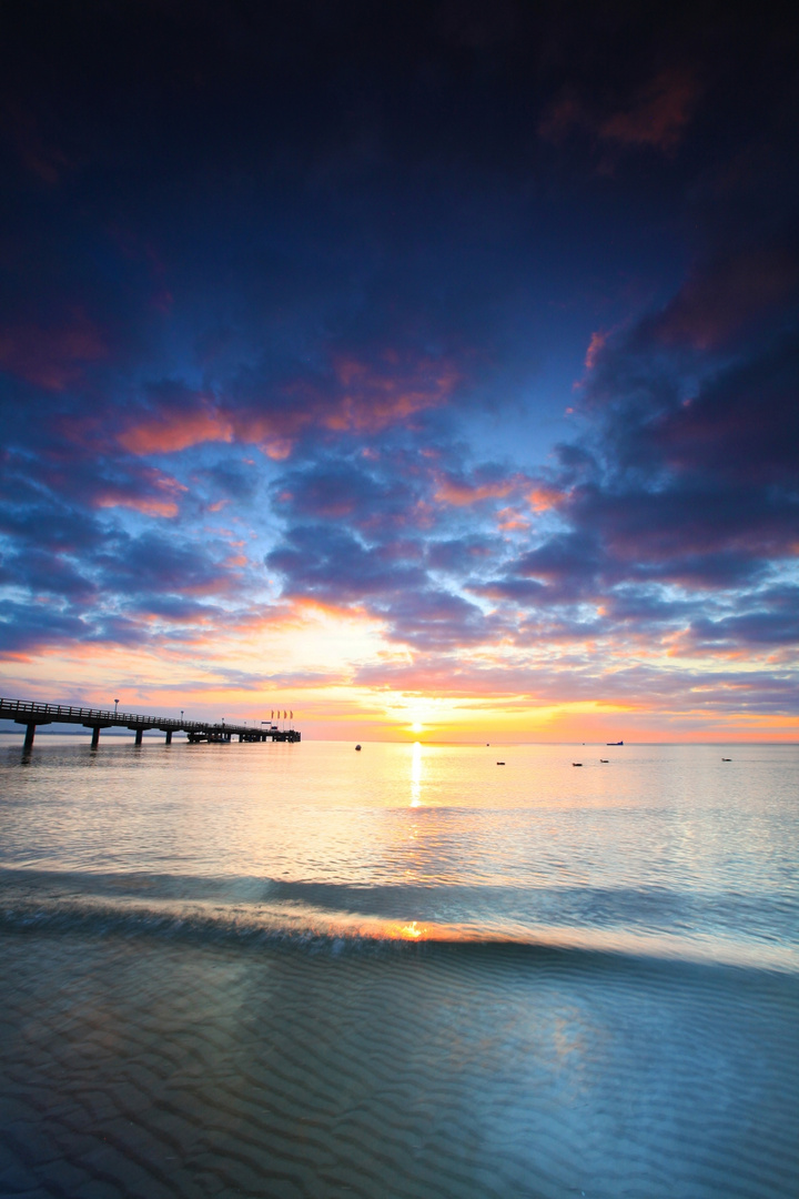 Sonnenaufgang Scharbeutz 2012