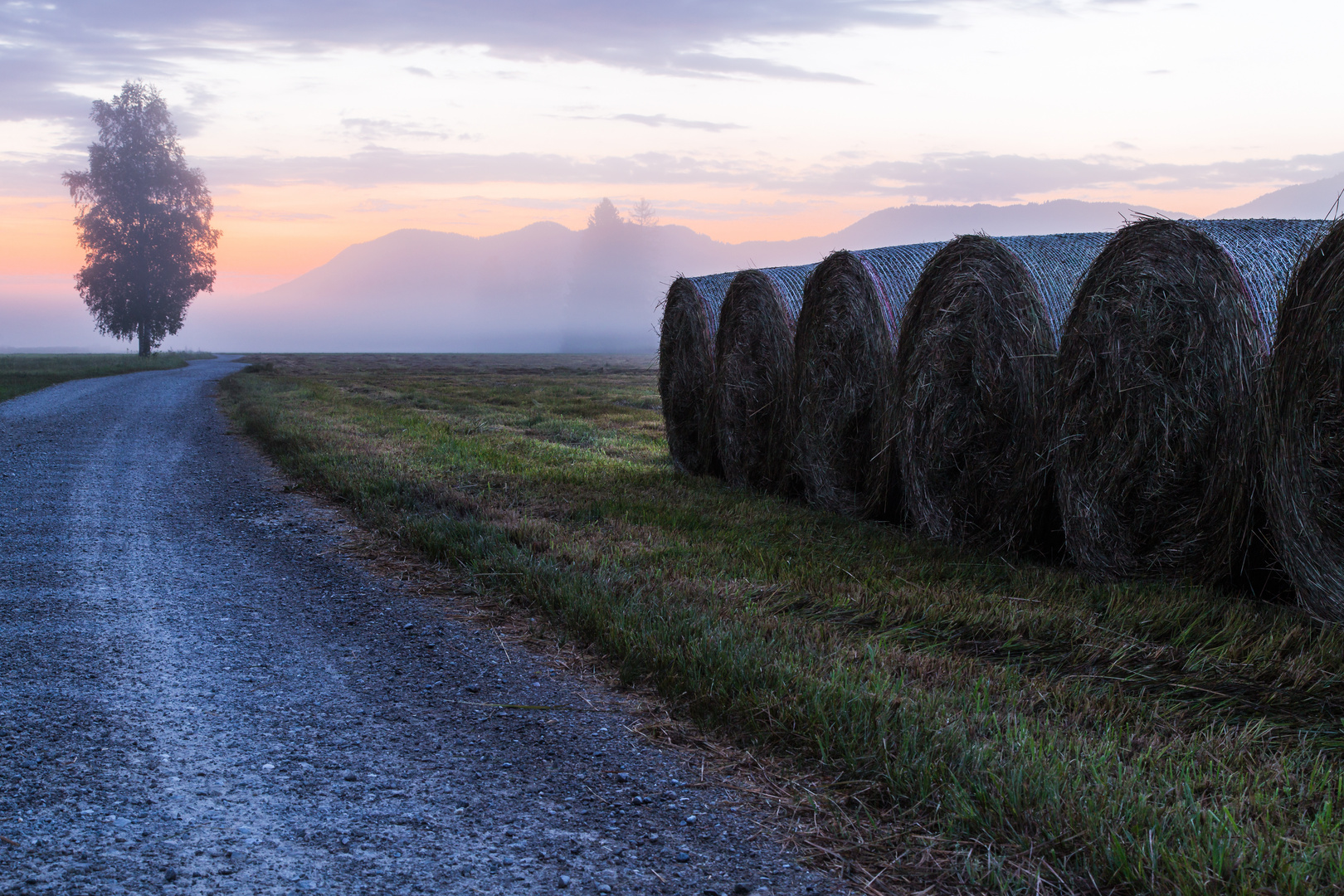 Sonnenaufgang Schlehdorf