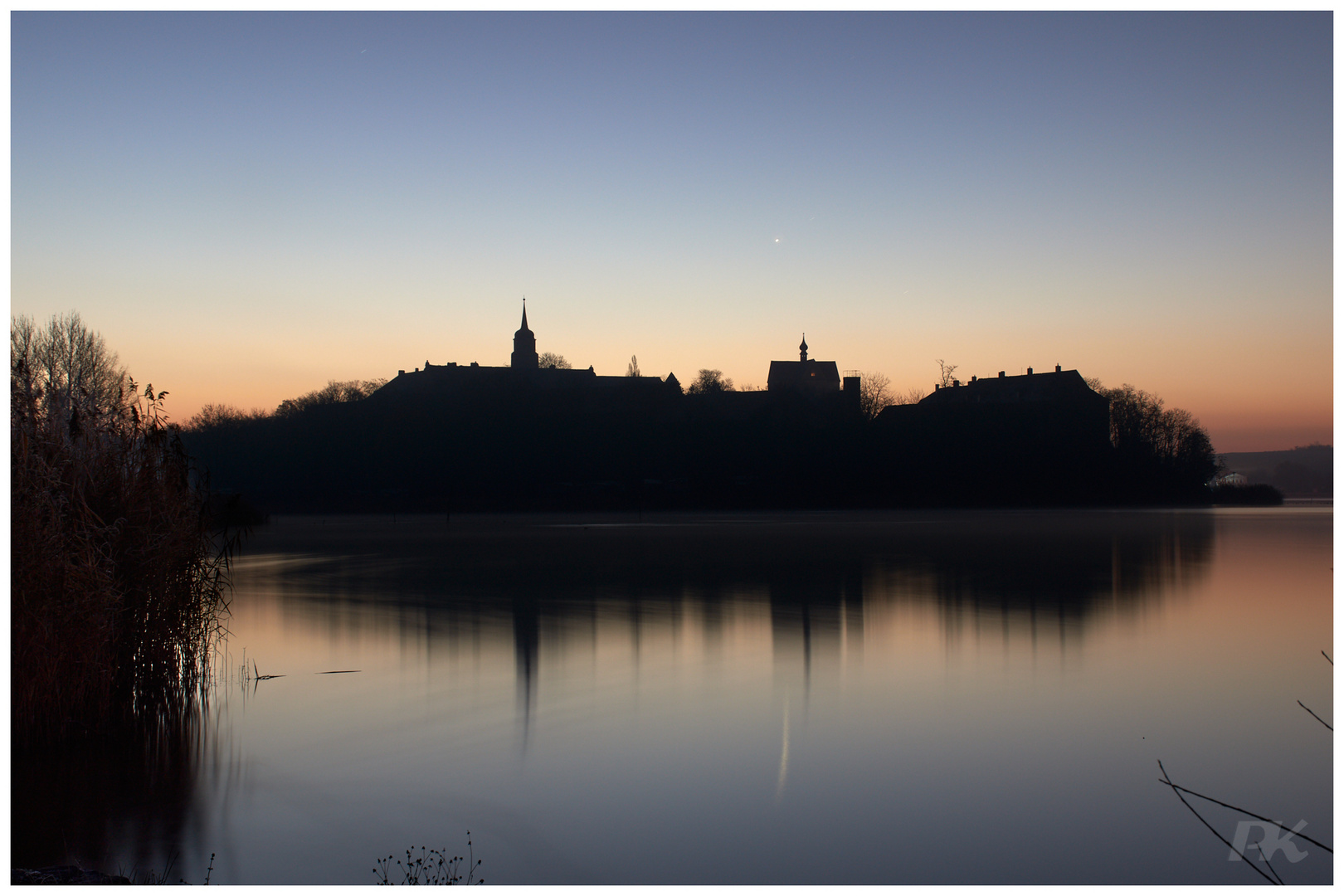 Sonnenaufgang Schloss Seeburg I