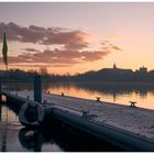 Sonnenaufgang Schloss Seeburg IV