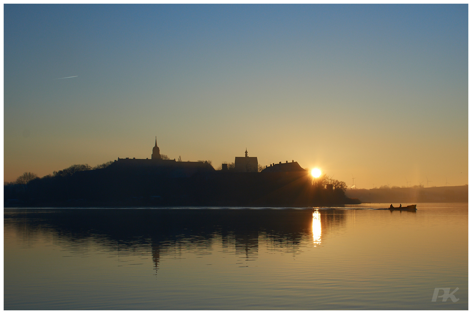 Sonnenaufgang Schloss Seeburg V