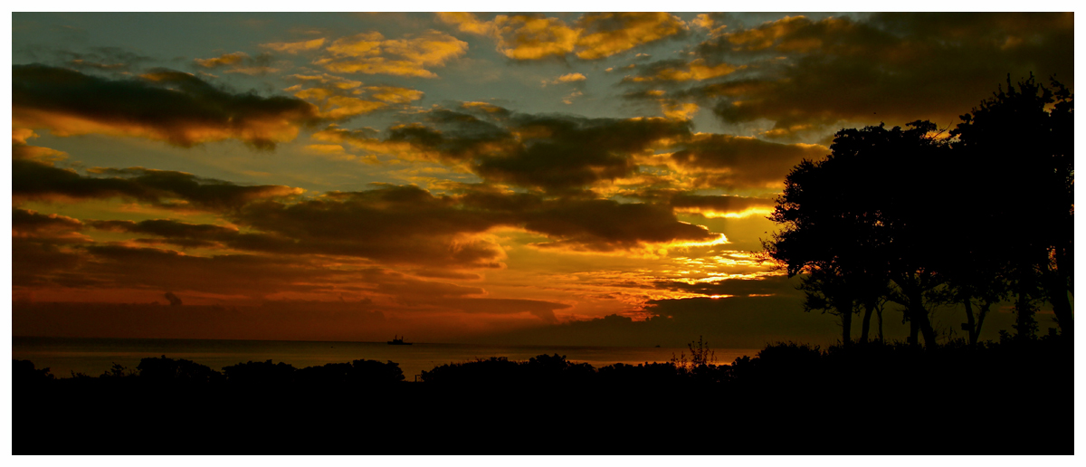 Sonnenaufgang Schönhagen an der Ostsee!