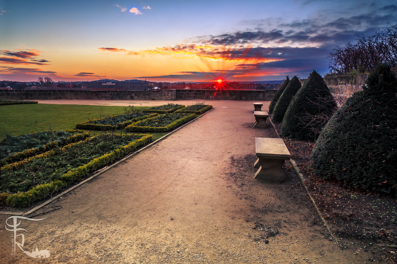 Sonnenaufgang Schoßberg Quedlinburg