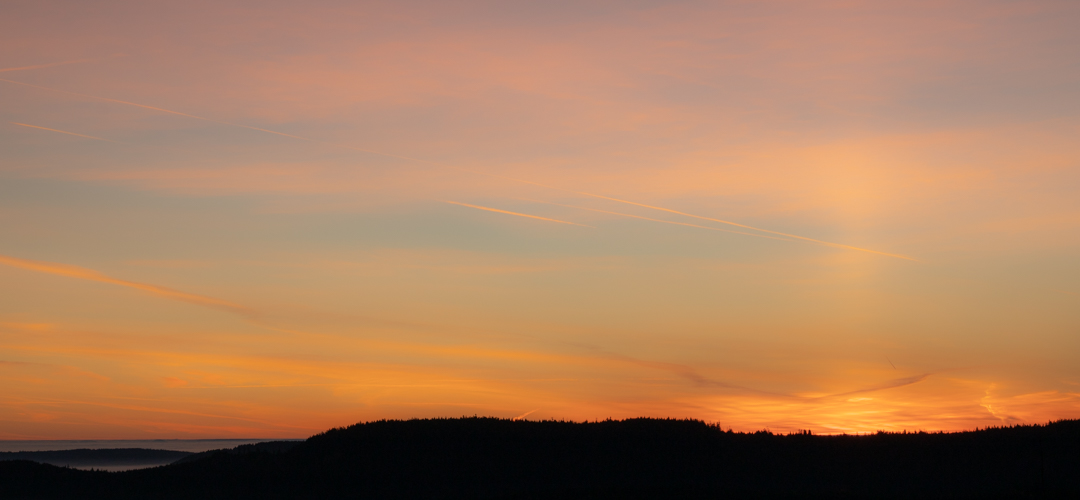 Sonnenaufgang Schwarzwaldhochstraße