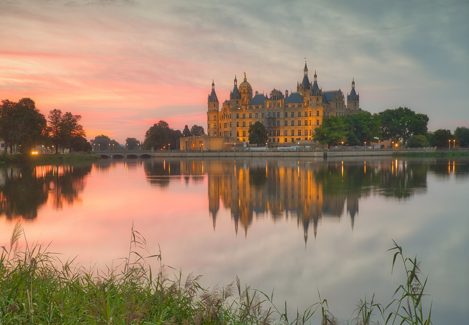 Sonnenaufgang Schwerin