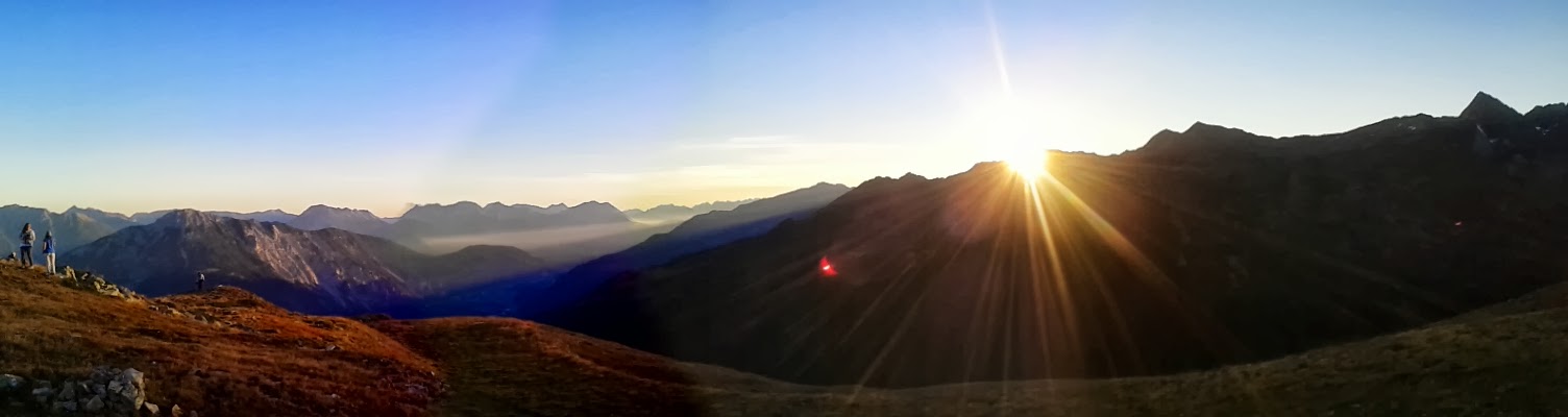 Sonnenaufgang Sechszeiger