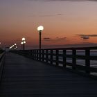 Sonnenaufgang Seebrücke Binz