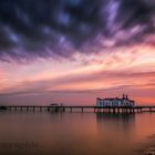 Sonnenaufgang Selliner Seebrücke auf Insel Rügen 