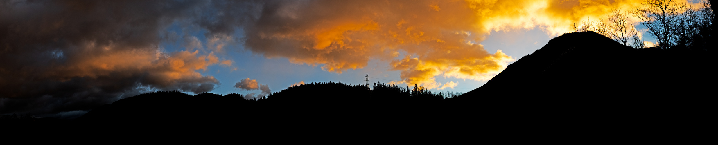 Sonnenaufgang, Semmering, Niederösterreich