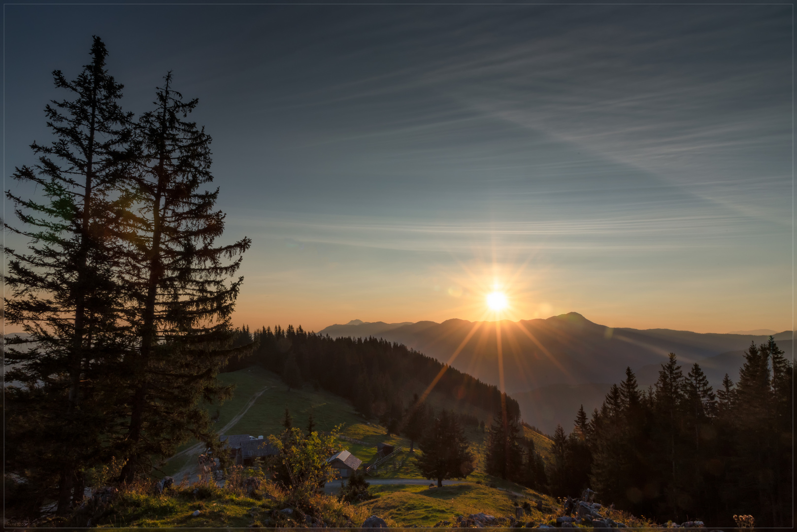 Sonnenaufgang Siebenhütten