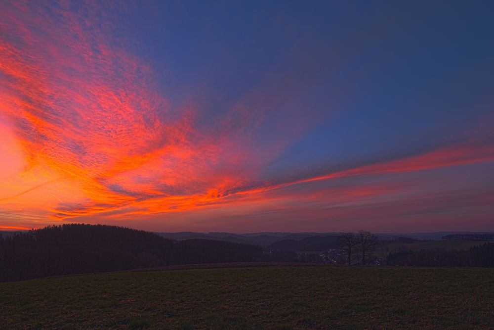 Sonnenaufgang Siegerland