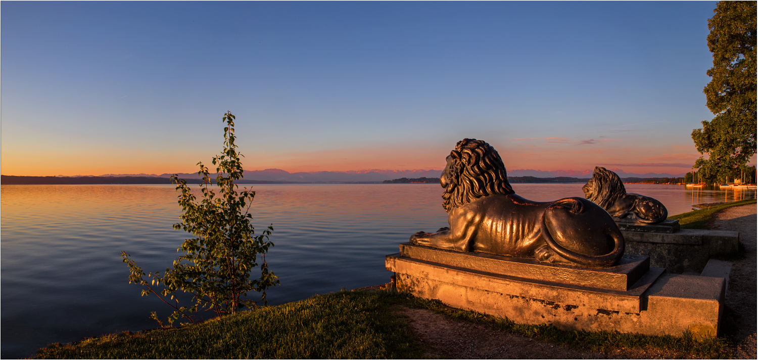 Sonnenaufgang Starnberger See 2018-03