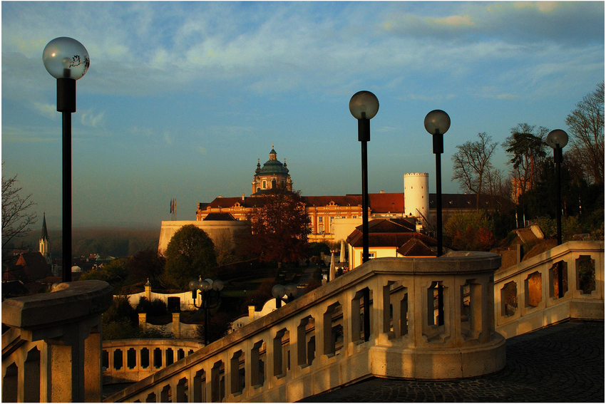 Sonnenaufgang Stift Melk