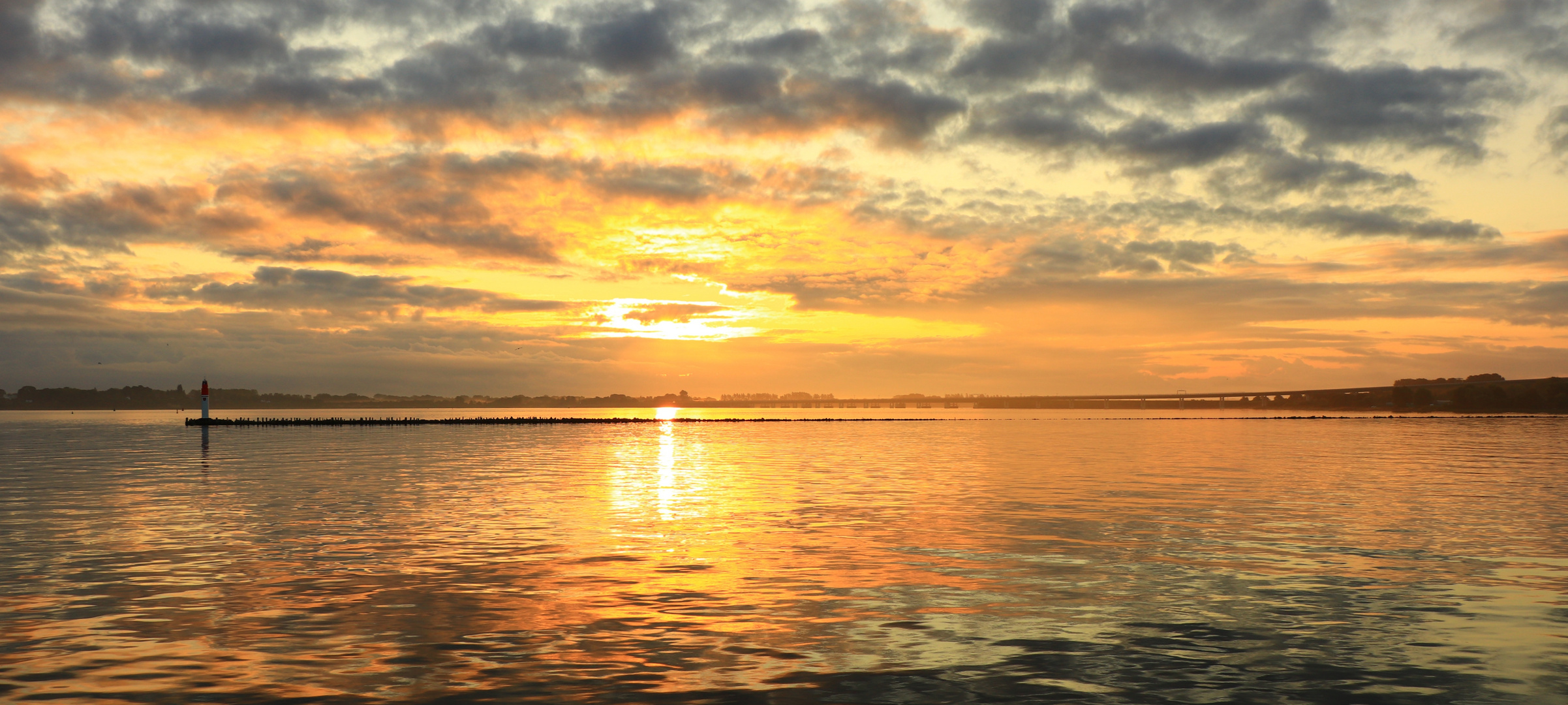 Sonnenaufgang Stralsund