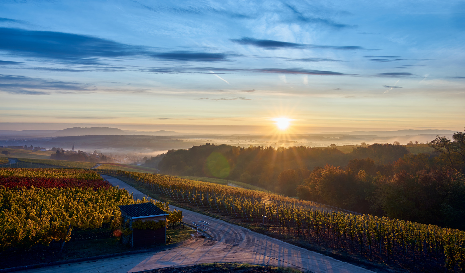 Sonnenaufgang Sulzfeld 