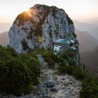 Sonnenaufgang Tegernseer Hütte