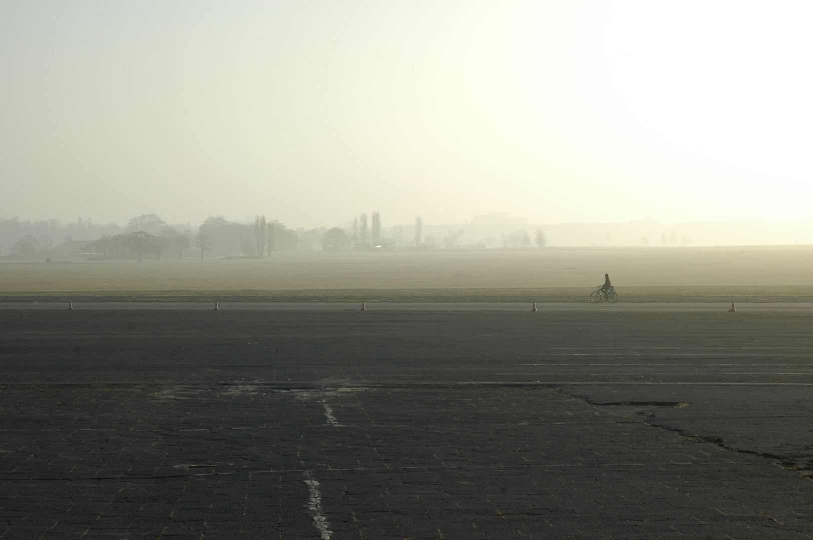 Sonnenaufgang Tempelhofer Feld
